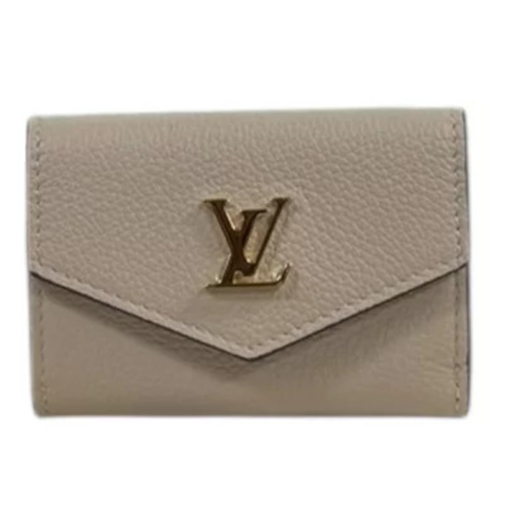 Louis Vuitton Portefeuille Lock Tri fold Wallet